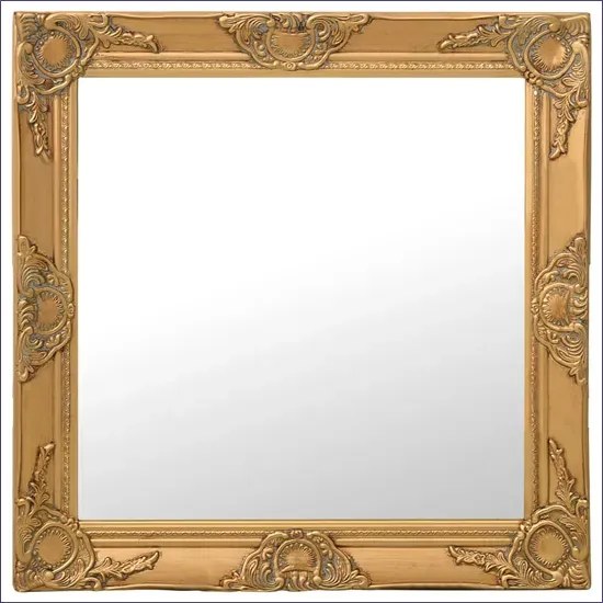 Kwadratowe Wiszące Lustro W Ramie W Stylu Glamour F9-L63