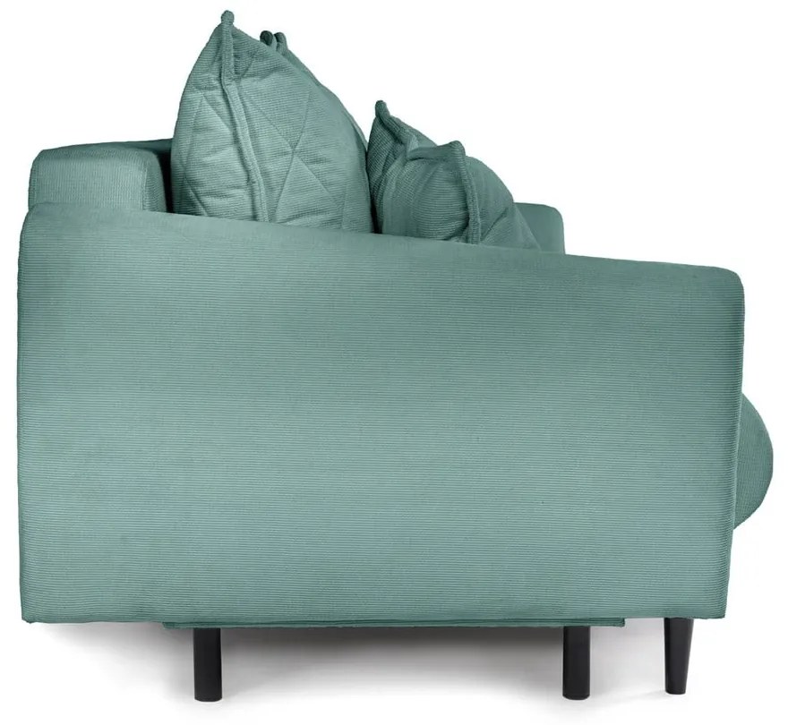 Turkusowa rozkładana sofa 215 cm Bjork – Bonami Selection