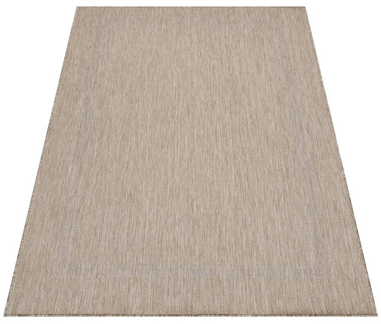 Dywan zewnętrzny Relax ramka beżowy 80 cm x 250 cm