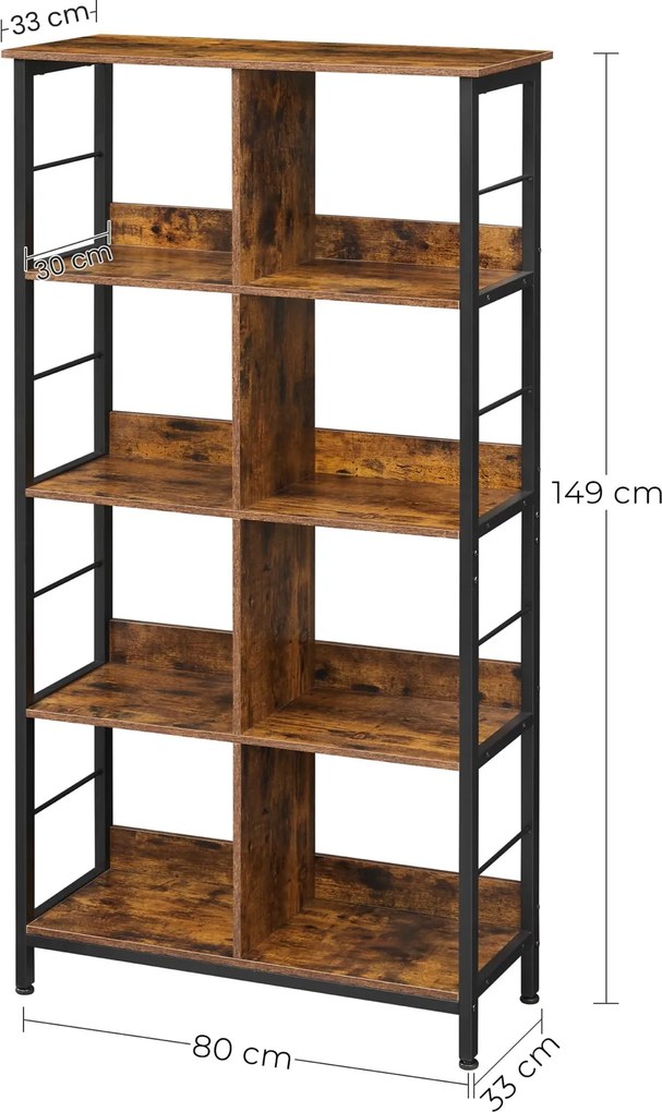 Pojemny regał industrialny Salto 105
