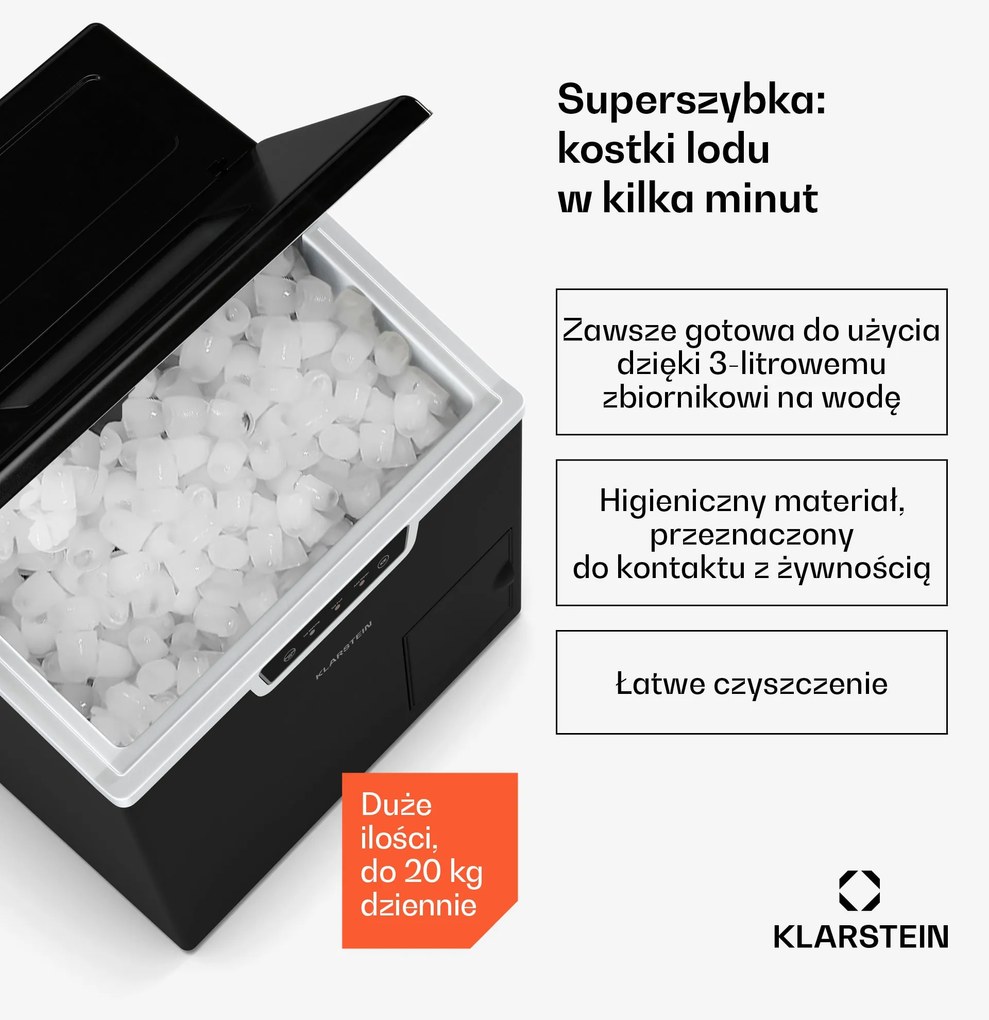 Klarstein Icefestival Bullet Kostkarka do lodu