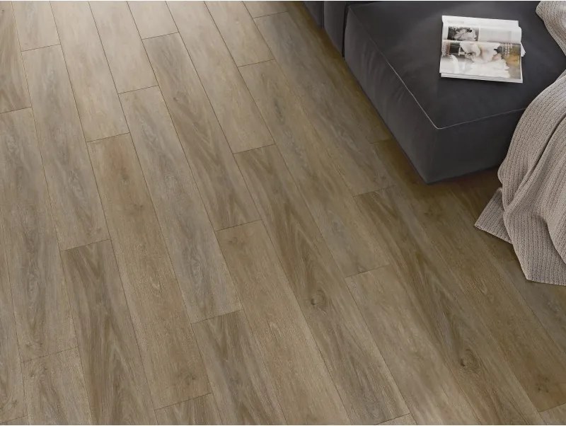 Mexen Palermo próbka paneli winylowych SPC 6,5 mm, podkład IXPE 1,5 mm, 4 V-Fuga, Dąb - F1025-S