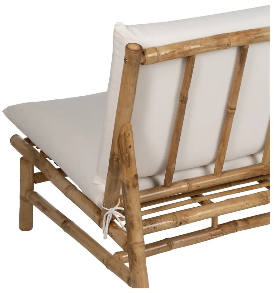 Biała sofa 135 cm Bamboo – Ixia