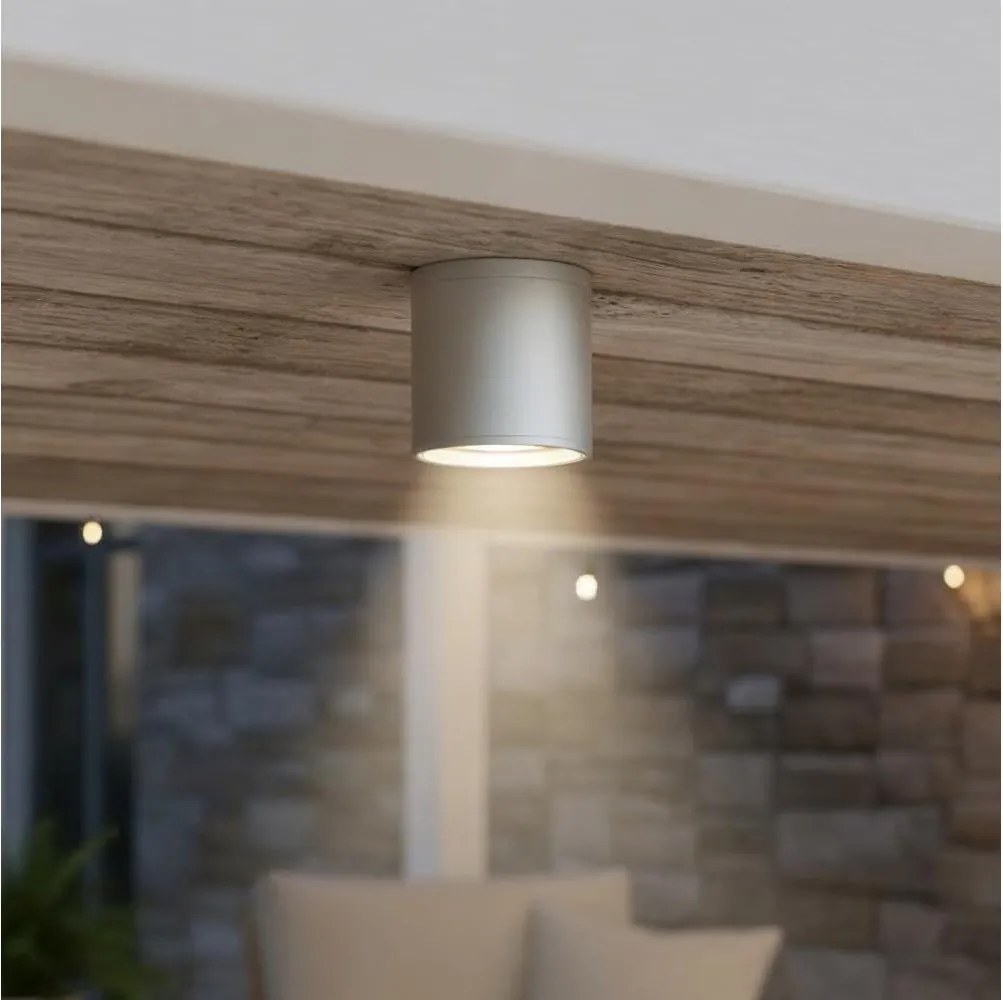 Ideal Lux - Oprawa punktowa zewnętrzna GUN 1xGU10/28W/230V IP55 szara