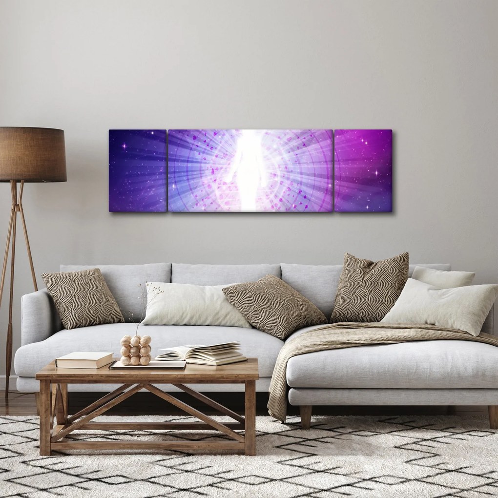 Abstrakcyjny obraz - Kobieta (170x50 cm)