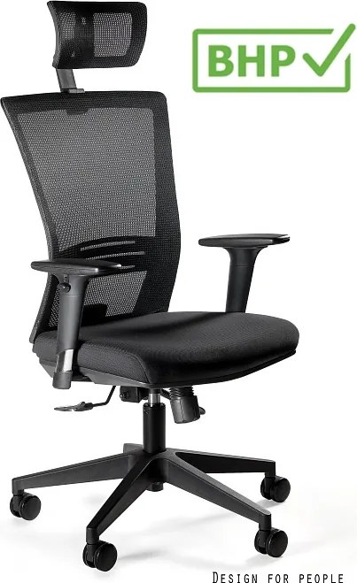 Ergonomiczne krzesło biurowe Ergonic, zgodne z normą BHP