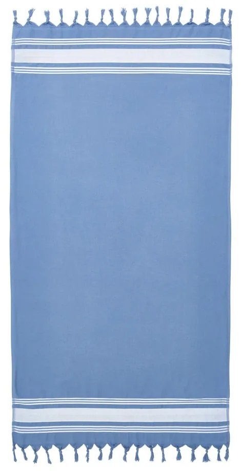 Niebieski ręcznik plażowy 150x75 cm Hammam – Catherine Lansfield