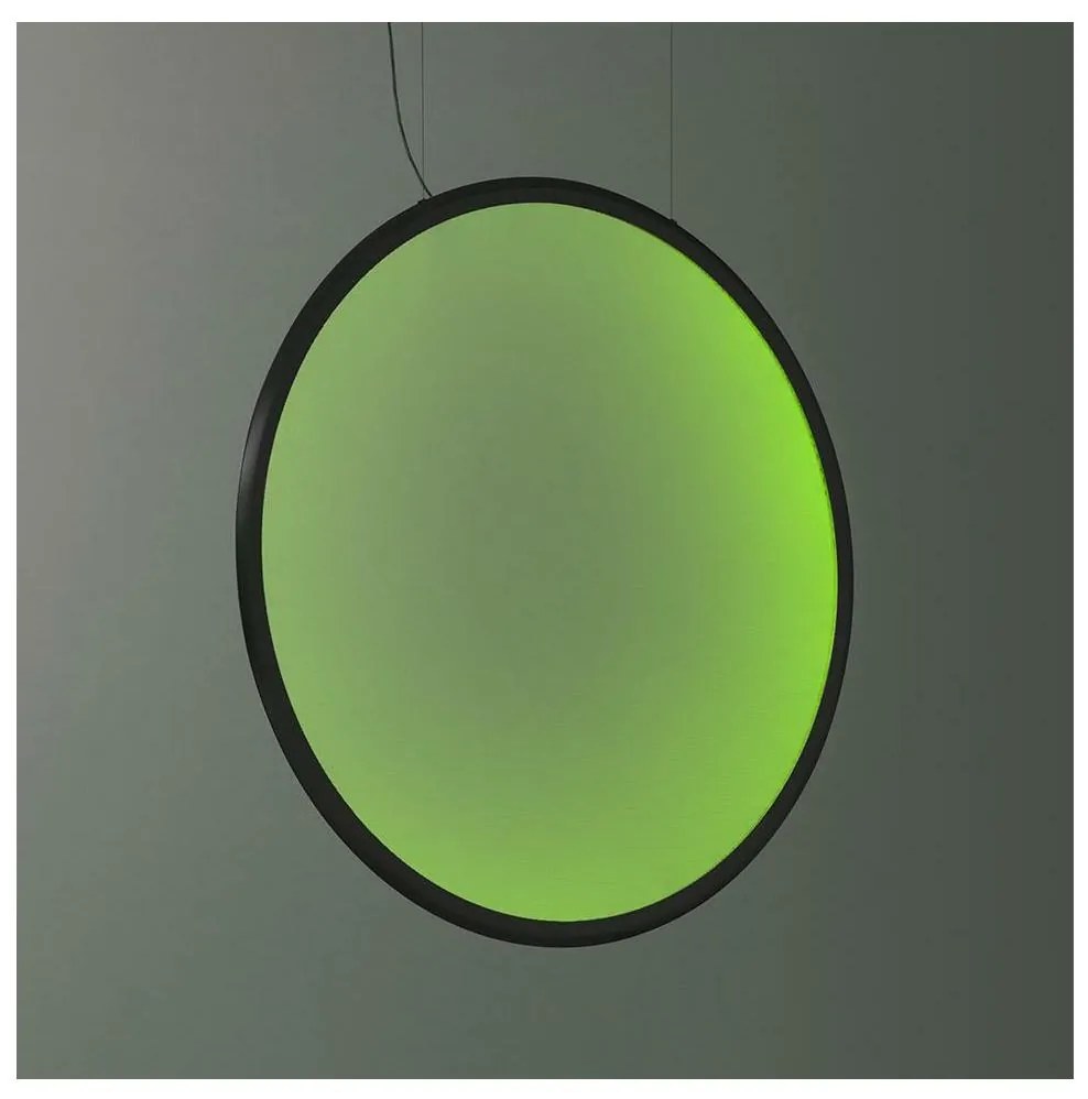 Artemide 1994330APP - LED RGBW Ściemnialny żyrandol na lince DISCOVERY LED/79W/230V czarny