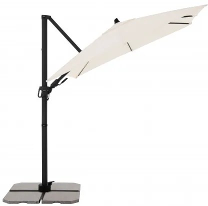 DERBY DX 210 x 210 cm - parasol ogrodowy z boczną nóżką : Substancja Desen - 820