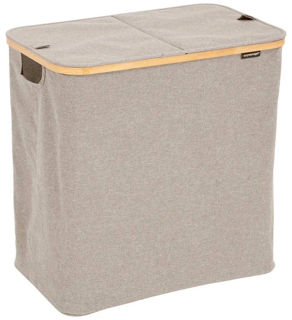 Kosz na pranie dwukomorowy TIDY, 80 l