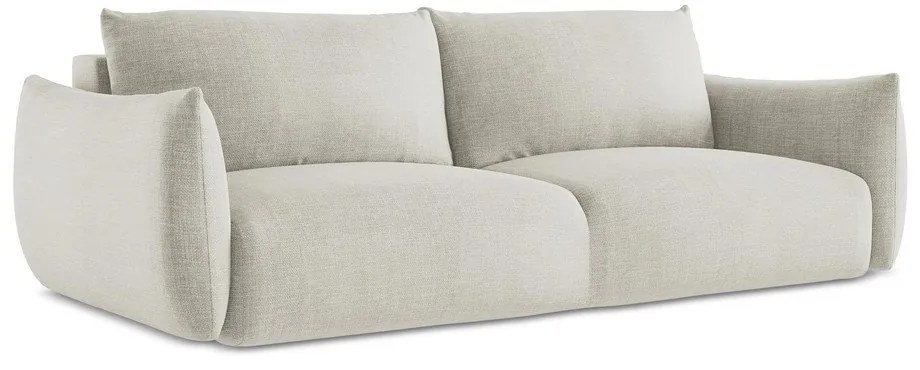 Beżowa rozkładana sofa 230 cm Leila – Makamii
