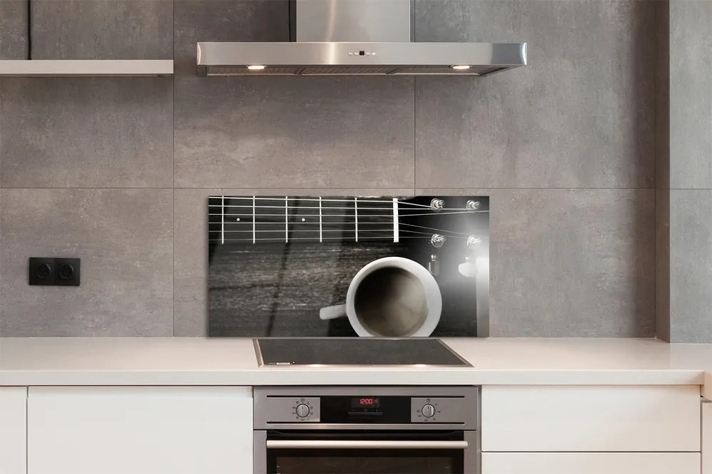 Szklany Panel Melodia i Aromat Kawy