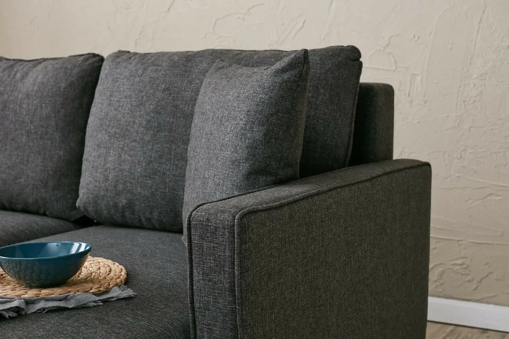 Sofa narożna Eva Right Anthracite