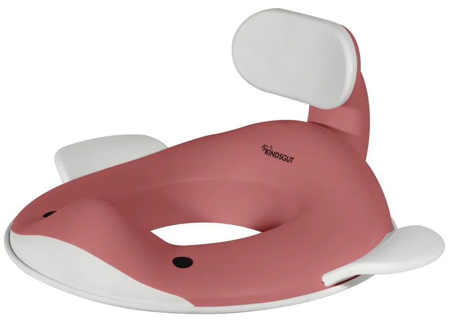 Ciemnoróżowa dziecięca deska sedesowa Dusty pink – Kindsgut
