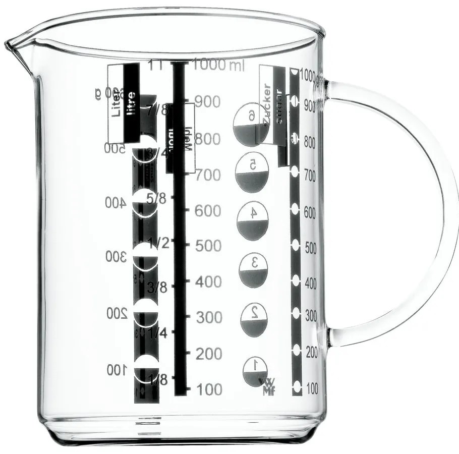 Szklana miarka WMF, 1 l