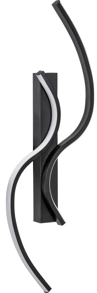 LED Kinkiet LED/12W/230V 3000-6500K czarny