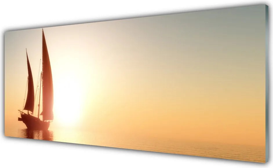 Panel nad blat kuchenny Rejs o Zachodzie Słońca