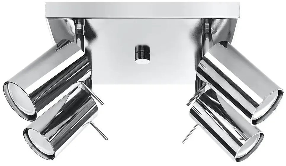 Plafon RING 4 chromowany SOLLUX  LIGHTING