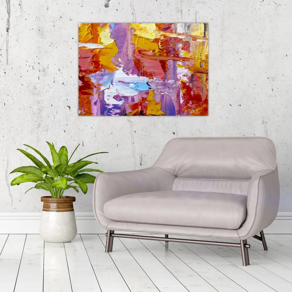 Obraz na szkle - Malarstwo olejne (70x50 cm)