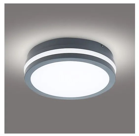 Brilagi - LED lampa zewnętrzna z czujnikiem BENE LED/18W/230V pr. 22 cm IP54