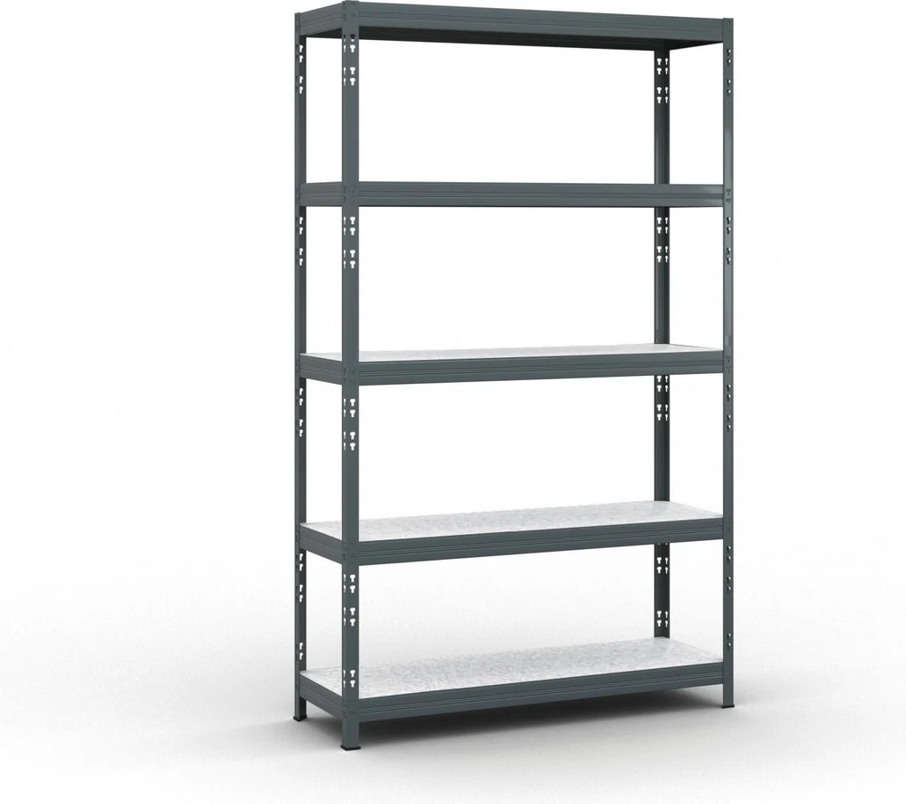 Regał półkowy 1966 x 1200 x 400 mm, nośność 280 kg