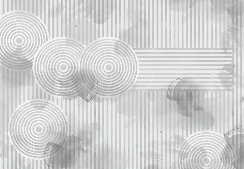Fototapeta - Beton z kołami (196x136 cm)