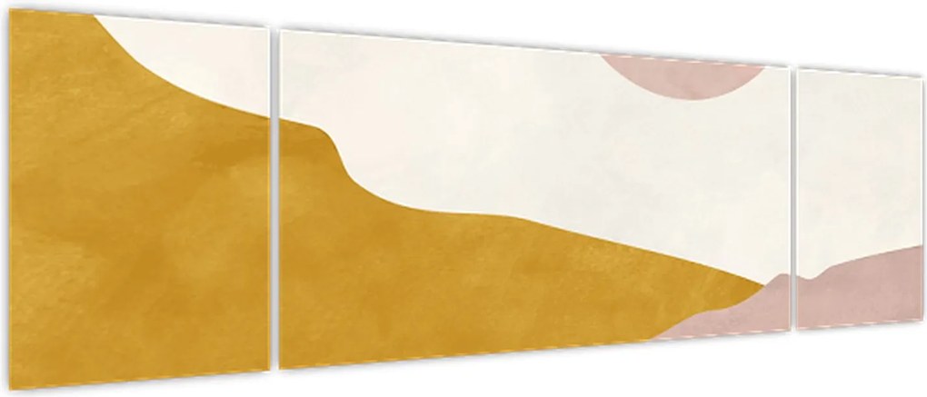 Obraz - Góry akwarelowe N⁰3 (170x50 cm)