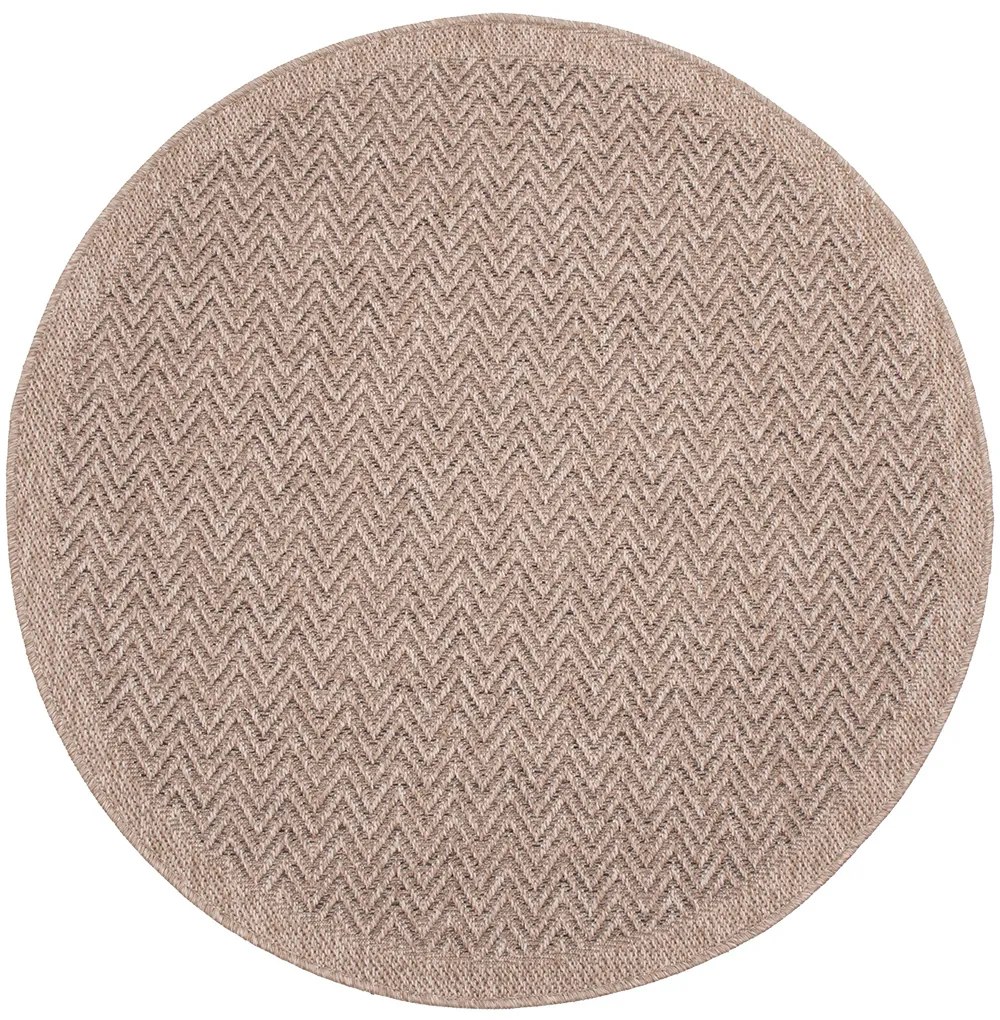 Dywan Kenzy 5007/170 okrągły płasko tkany 133x133 Koło