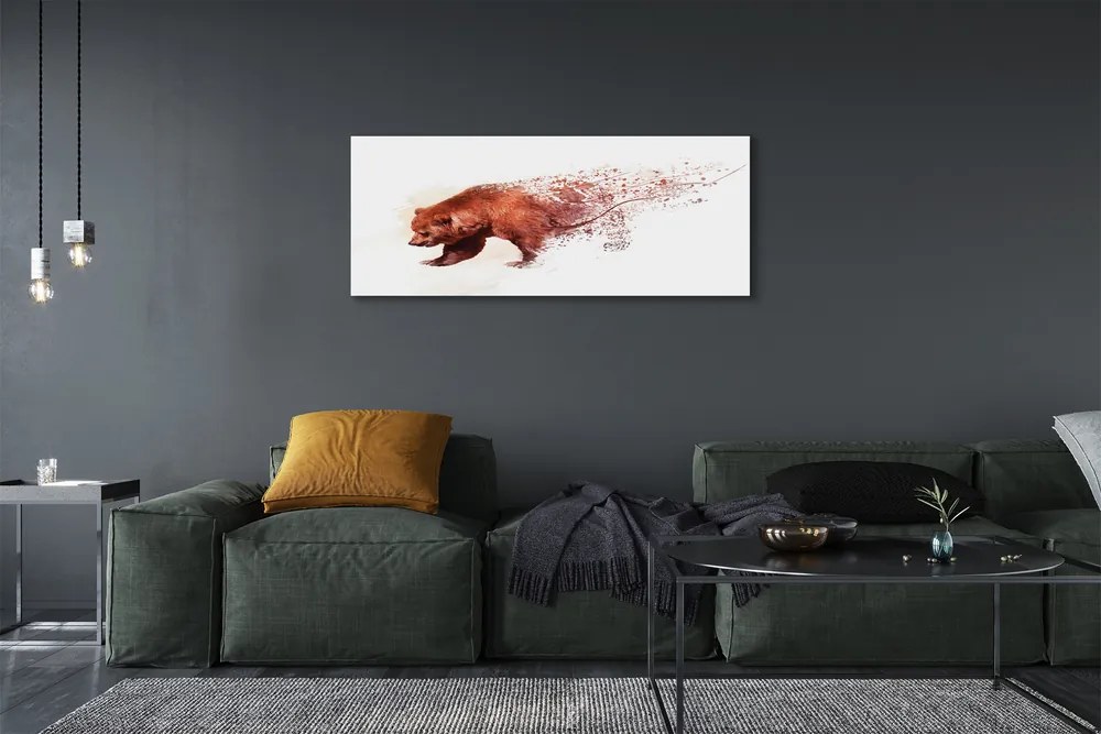 Fotoobraz na płótnie Niedźwiedź