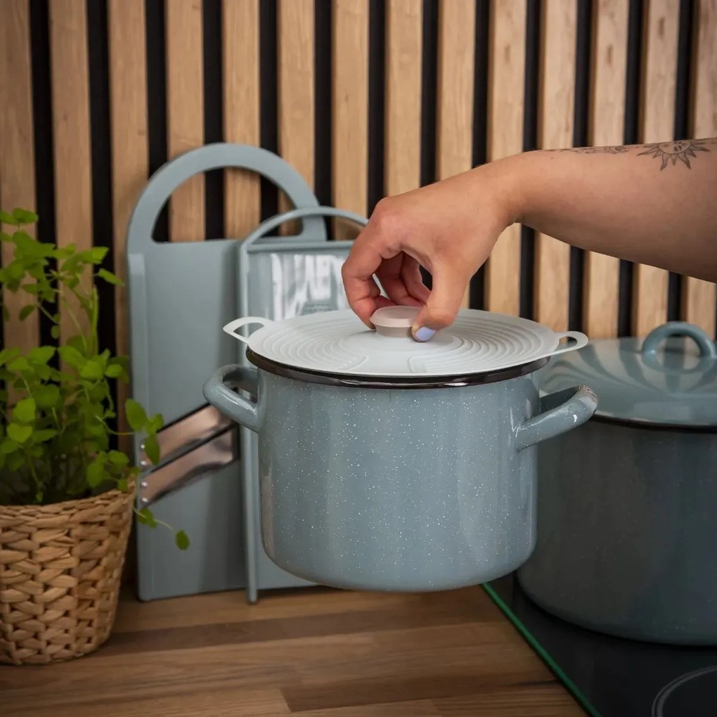 Altom Pokrywa silikonowa, szałwiowy, śr. 28 cm, śred. 28 cm