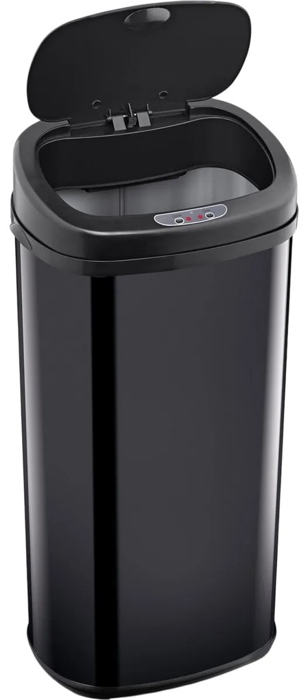 Lamart LT8112 Kosz bezdotykowy Sensor 42 l, czarny, 42 l