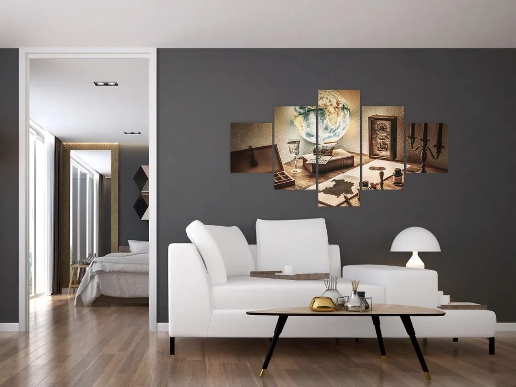 Obraz - stół podróżny (125x70 cm)