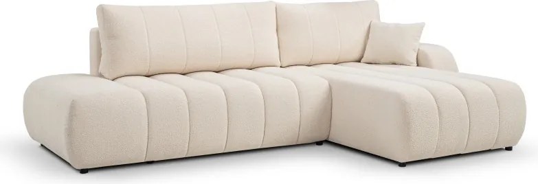 Narożnik wolnostojący BALOO Prawy w tkaninie LAMBI 08