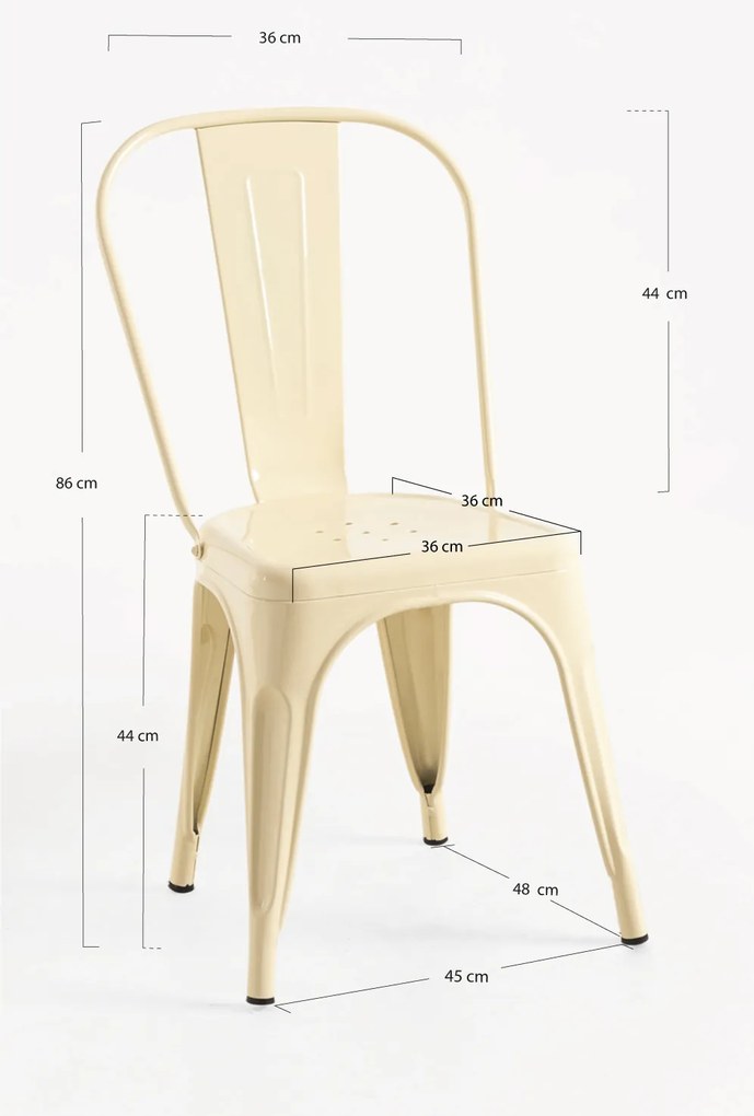 Pakiet 4 krzese Torix