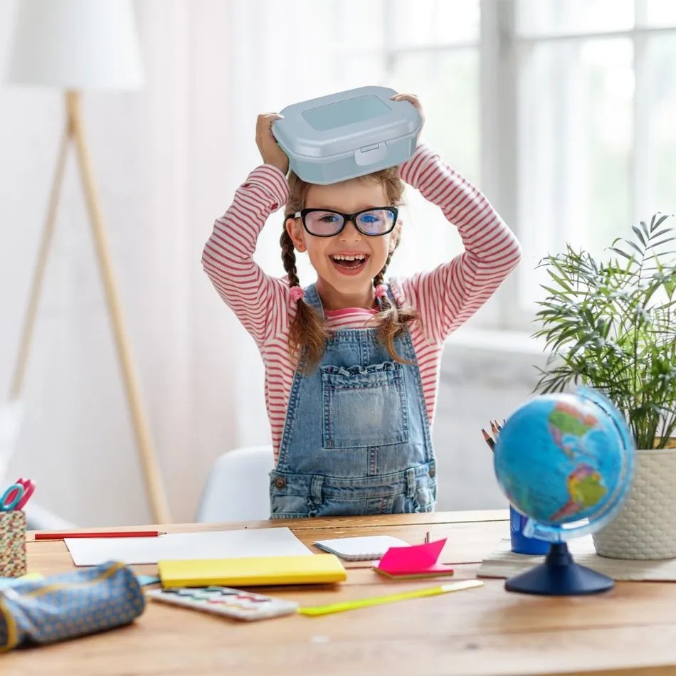 Westmark Pojemnik na przekąski MAXI, 935 ml, niebieski, L