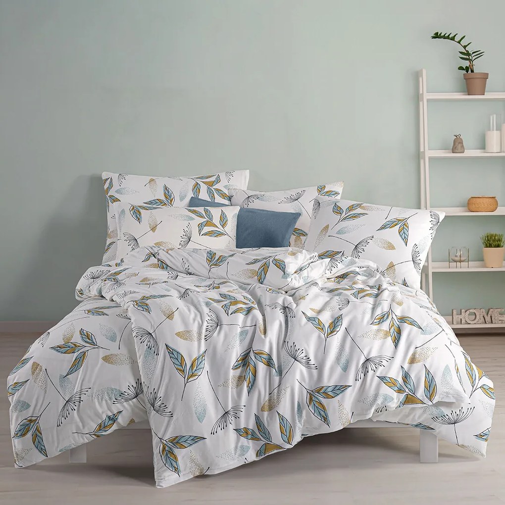 BedTex Pościel bawełniana Celina, 160 x 200 cm, 2 x 70 x 80 cm, 160 x 200 cm, 2 szt. 70 x 80 cm