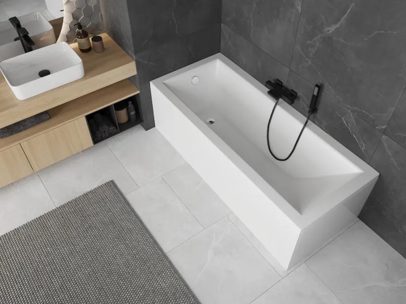 Mexen Cubik wanna prostokątna 190 x 90 cm z obudową, biała - 55031909000X
