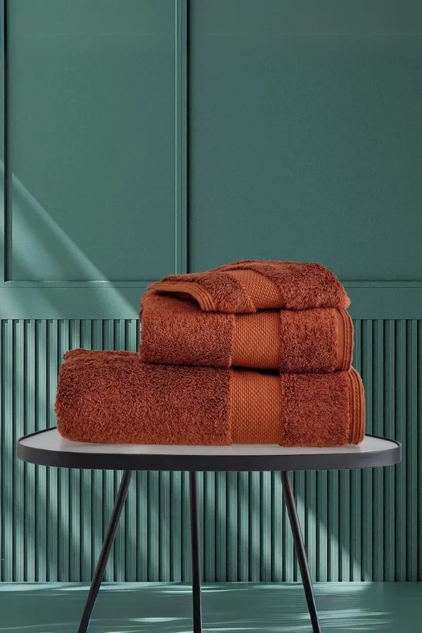 Modal ręcznik DELUXE 50x100cm Brązowy