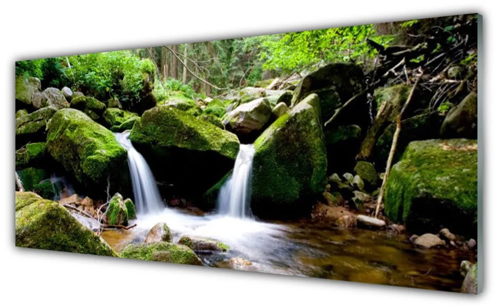 Panel Kuchenny Wodospad Skały Natura