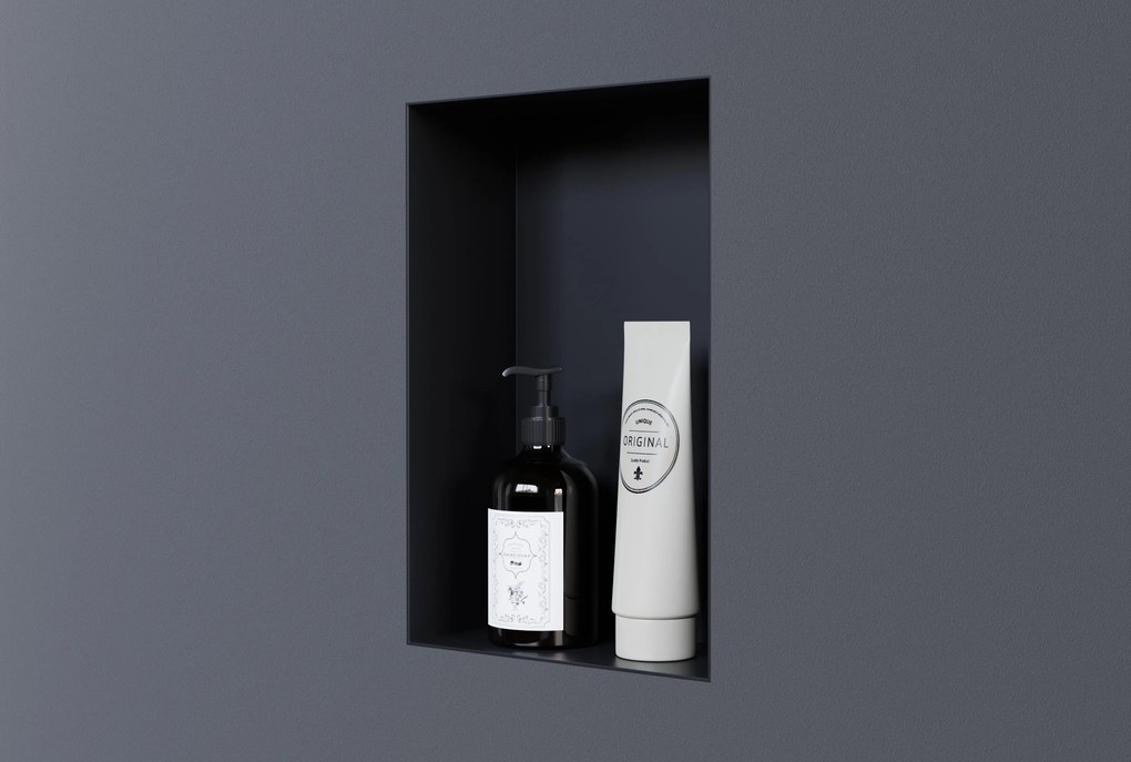 Półka wnękowa ścienna ze stali nierdzewnej NT203010X