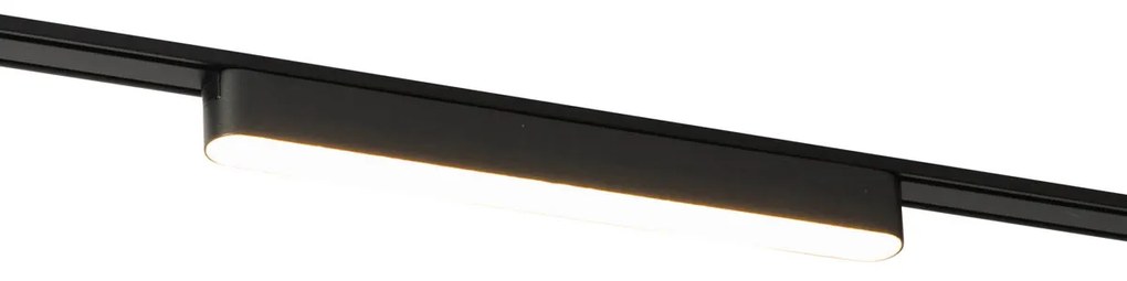 Nowoczesny Czarny Reflektor Szynowy Jednofazowy 10W 3000K - Magnetic Marra Nowoczesny Oswietlenie wewnetrzne