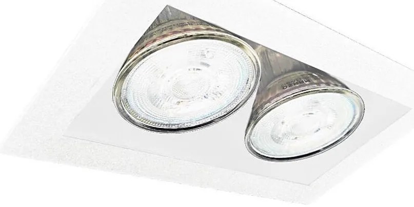 Brosline 3035 - Oprawa sufitowa CAGE 2xGU10/10W/230V biała