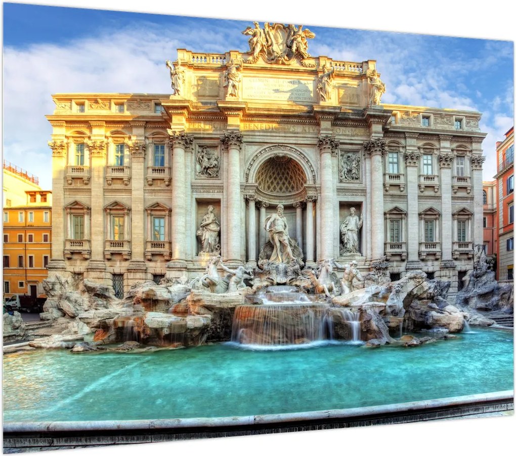 Obraz - Fontanna di Trevi (70x50 cm)