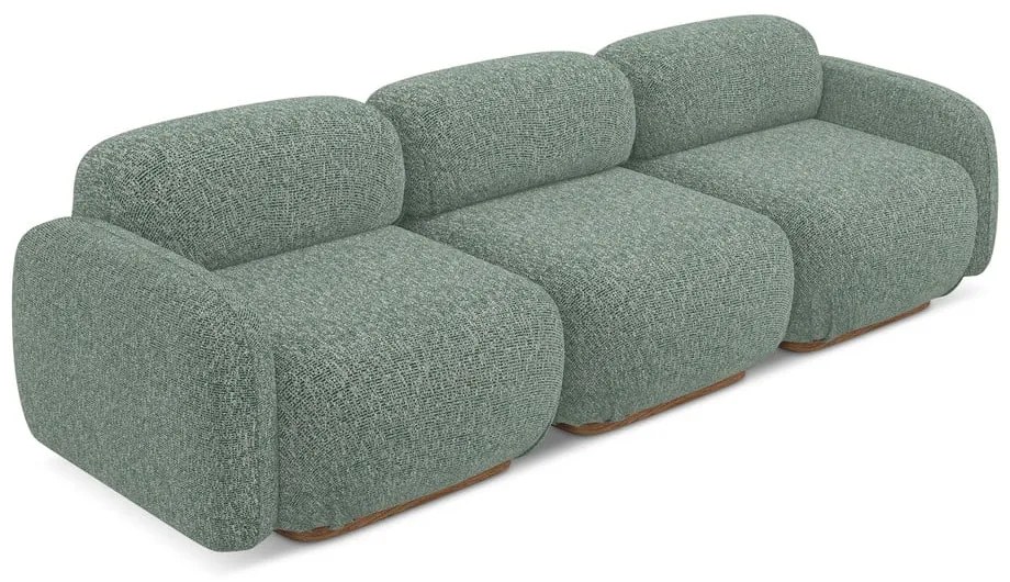 Jasnozielona sofa modułowa 270 cm Ailani – Makamii