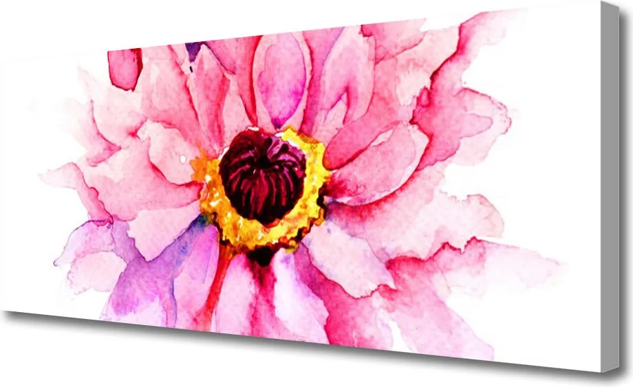 Obraz canvas na ścianę Minimalistyczny Kwiat na Ścianę