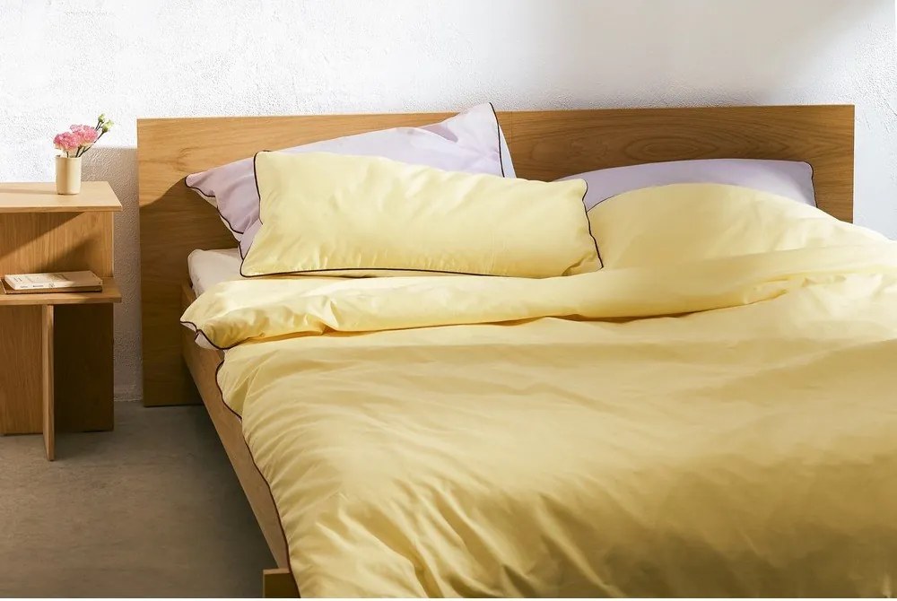 Poszewka na poduszkę z satyny bawełnianej 50x70 cm Oba – noo.ma