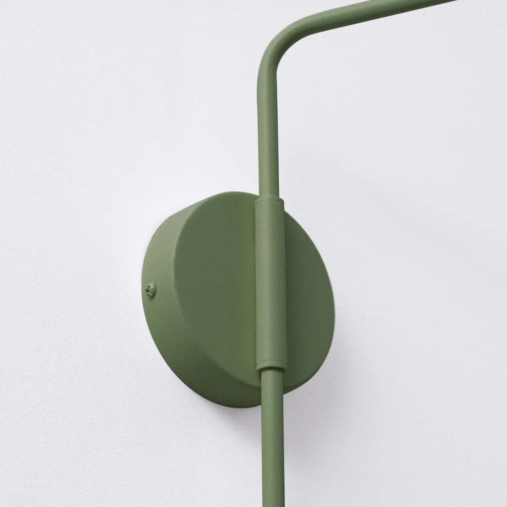 Zielony kinkiet do kontaktu Zylo – Nice Lamps