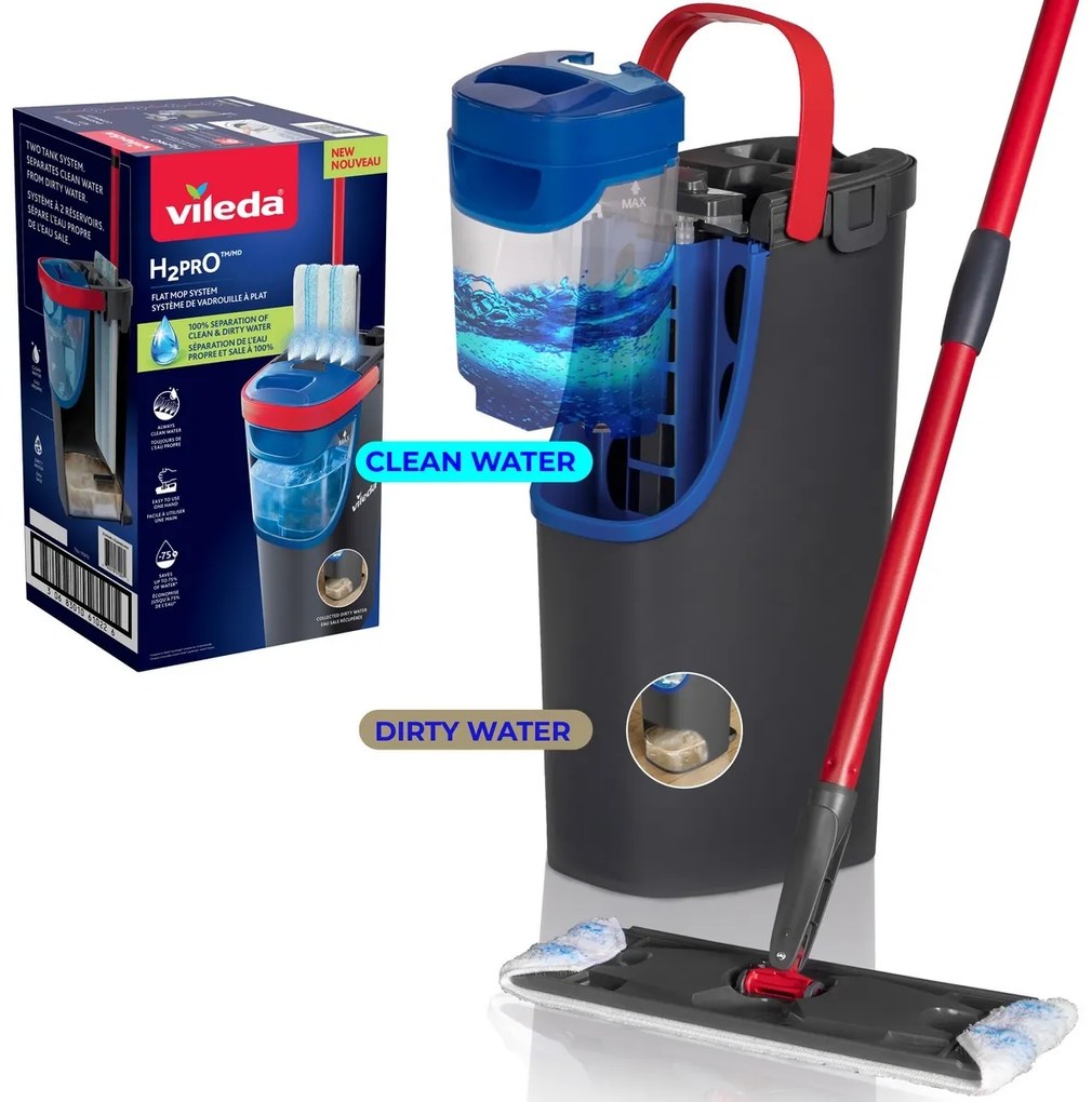 Mop płaski Vileda H2Pro