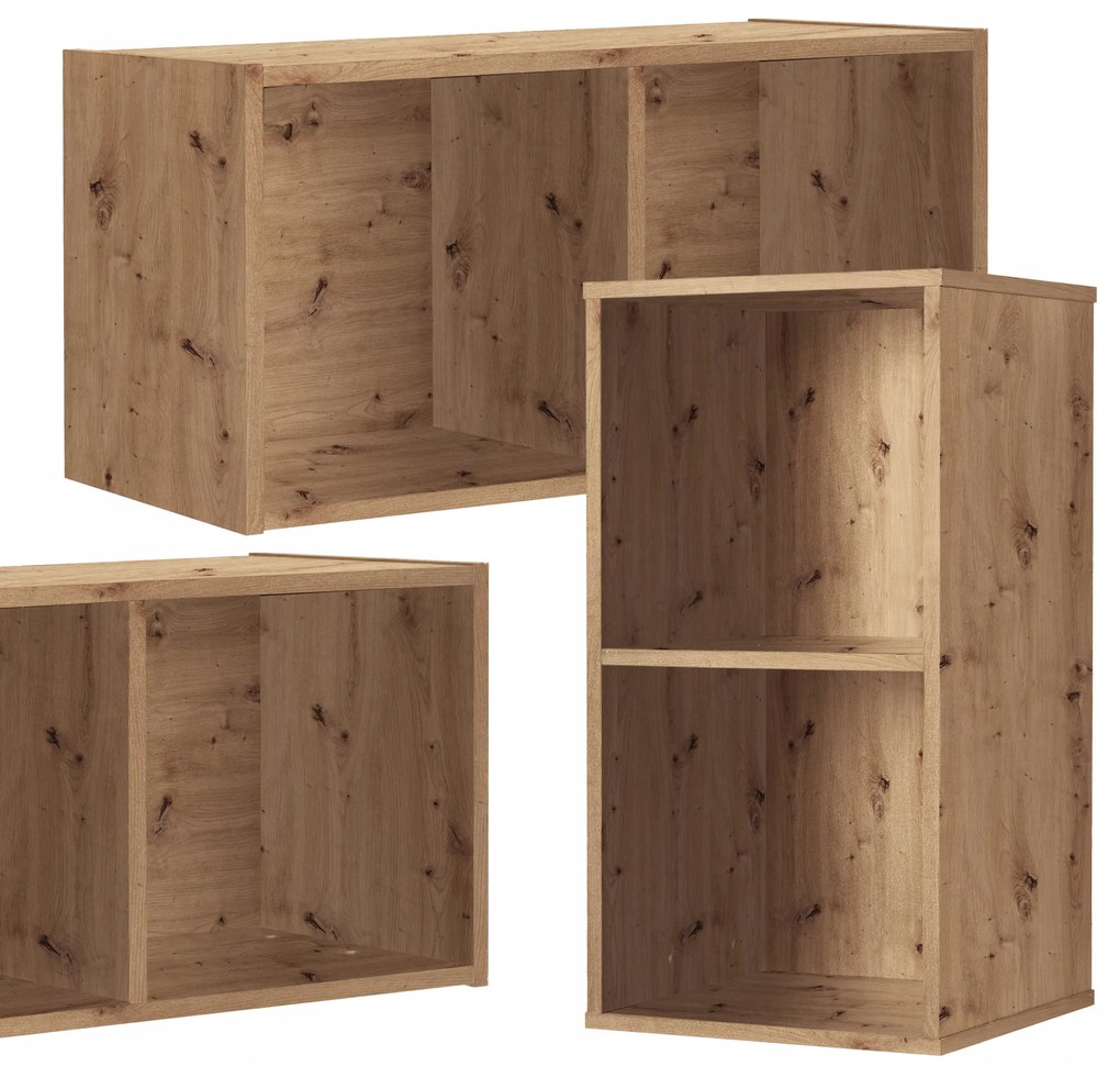 Regał półka organizer pojemnik stojak na płyty winylowe segregatory Cubo 2