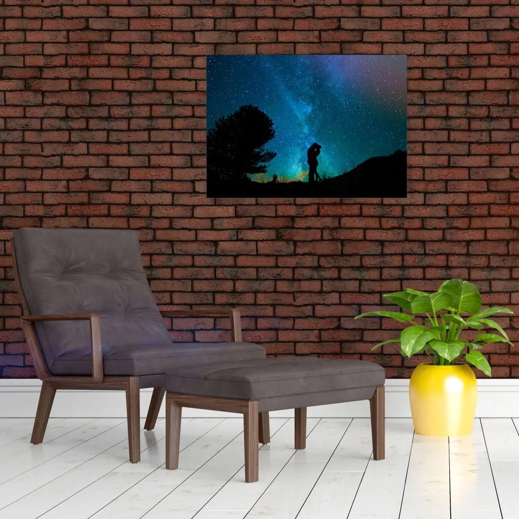 Obraz - Spotkanie pod gwiazdami (70x50 cm)